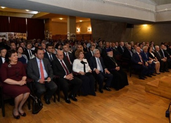 Նախագահը ներկա է գտնվել «Հայաստան» համահայկական հիմնադրամի 25-ամյակին նվիրված հանդիսավոր երեկոյին