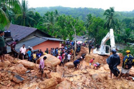 Շրի Լանկայում մուսոնային անձրևների հետևանքով 91 մարդ է զոհվել, 100-ից ավելին անհետ կորել են