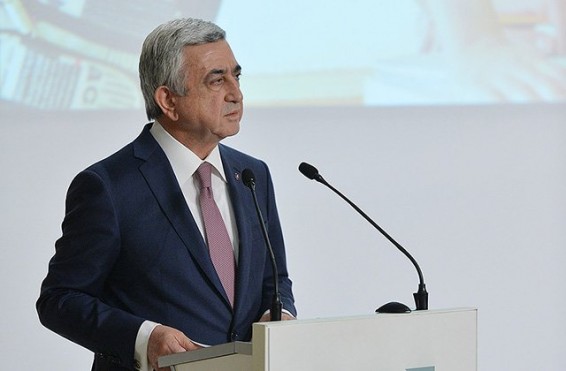 Սերժ Սարգսյանը շնորհավորական ուղերձ է հղել Իտալիայի նախագահին