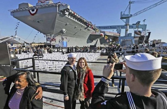 ԱՄՆ-ի ռազմածովային ուժերն ստացել են աշխարհում ամենաթանկ ռազմական ավիակիրը