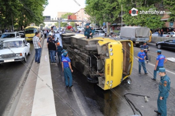 Լամբադա կամրջի մոտ կողաշրջված թիվ 23 ավտոբուսի հոսպիտալացված ուղևորներից  9-ը դուրս են գրվել