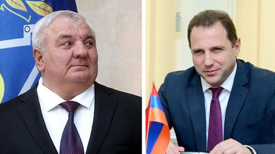 Глава МЧС Армении Давид Тоноян и Генсек ОДКБ Юрий Хачатуров обсудили перспективы дальнейшего развития взаимодействия