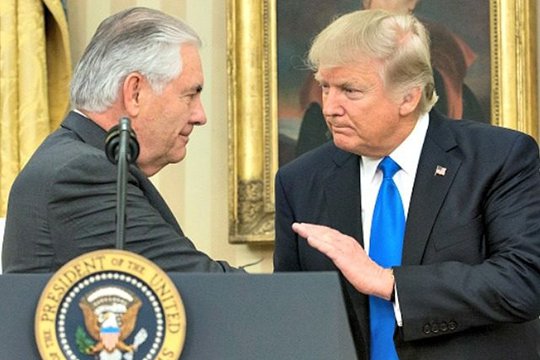 Թրամփը Թիլերսոնին հանձնարարել է շարունակել ՌԴ-ի հետ հարաբերությունների վերականգնման աշխատանքը