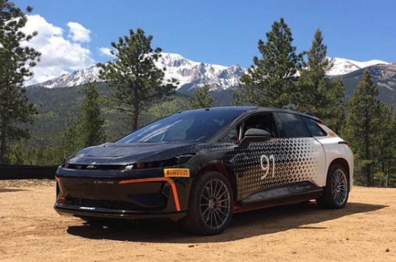 Ամերիկյան Faraday Future էլեկտրական քրոսովերը կփորձարկվի Փայք Փիք լեռնամագլցման մրցարշավում