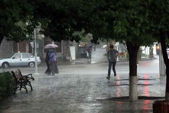 Հանրապետությունում սպասվում է անձրև և ամպրոպ