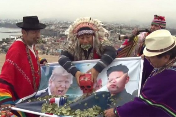 Շամաններն աղոթել են ԱՄՆ-ի և Հյուսիսային Կորեայի միջև խաղաղության համար