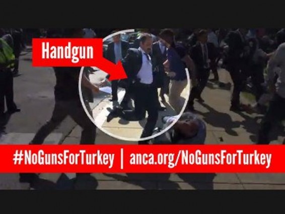 ԱՄՆ կոնգրեսականները կոչ են արել արգելել Թուրքիային ատրճանակների վաճառքը