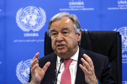 Գուտերիշը ողջունել է ՄԱԿ-ի Հակաահաբեկչական վարչության ստեղծումը