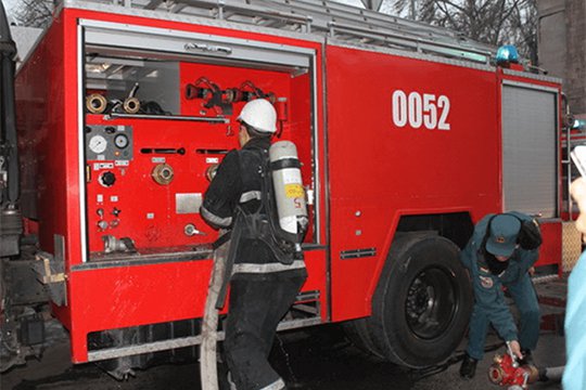 Հրդեհ Լուսաղբյուր գյուղում