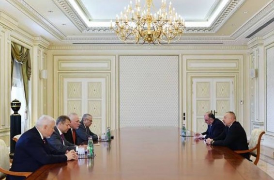 Ալիևն ընդունել է ԵԱՀԿ Մինսկի խմբի համանախագահներին