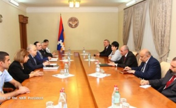 Նախագահն ընդունել է հայկական պետական մանկավարժական համալսարանի պատվիրակությանը