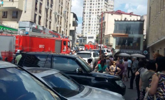 «Տաշիր» առևտրի կենտրոնում հրդեհ է բռնկվել