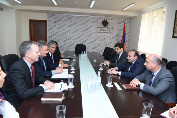 Նախարարն ընդունել է Ասիական զարգացման բանկի պատվիրակությանը