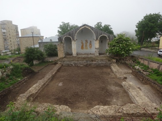 Բացվել են Շուշիի Մեղրեցոց Սուրբ Ամենափրկիչ եկեղեցու հիմքերը