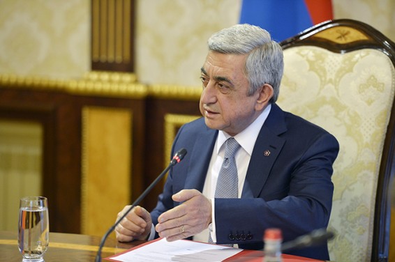 Президент Арцаха поздравил Сержа Саргсяна с днем рождения