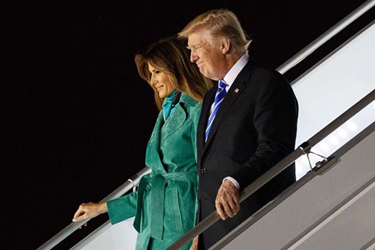 Թրամփը ժամանել է Լեհաստան