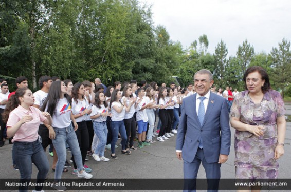 ԱԺ նախագահ Արա Բաբլոյանն այցելել է արիտունցիներին