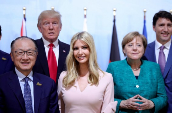 Իվանկա Թրամփը կարճ ժամանակով փոխարինել է ԱՄՆ նախագահին G20-ի գագաթնաժողովում