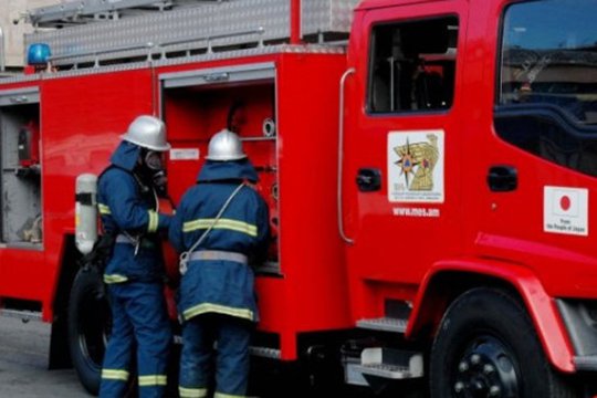 Հրդեհ` Արշակունյաց պողոտայում