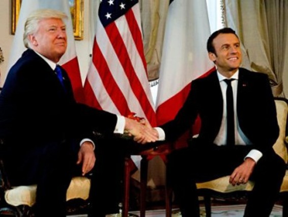 Трамп и Макрон обсудят Сирию и борьбу с терроризмом