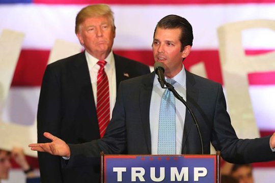 Ես հիացած եմ որդուս ազնվությամբ. Թրամփ