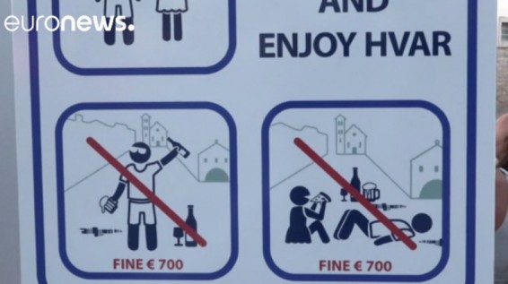 Խորվաթիայում պայքարում են խմած զբոսաշրջիկների դեմ