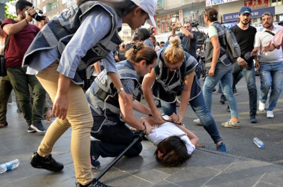 Photo. Դիարբեքիրում հակակառավարական ցույցի ժամանակ 32 մարդ է ձերբակալվե