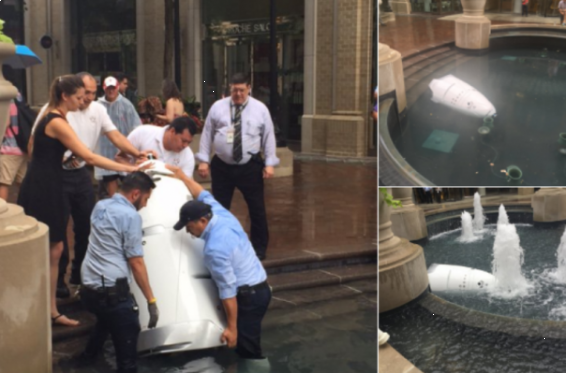 Կալիֆորնիայում ռոբոտ-պահակը մտել է շատրվանի մեջ և «խեղդվել»