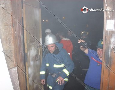 Խոշոր հրդեհ Երեւանի նախկին ժամացույցի գործարանում. դեպքի վայր էր ժամանել 6 մարտական հաշվարկ