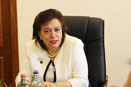 Հրանուշ Հակոբյանը կարևորել է Համահայկական 6-րդ համաժողովի անցկացումը Հայրենիք-Սփյուռք կապերի ուժեղացման առումով