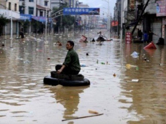 Չինաստանի Շենսի նահանգում ջրհեղեղի հետեւանքով տասը մարդ է զոհվել