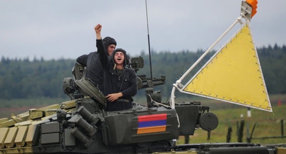 Հայ տանկիստները գրավել են երկրորդ տեղը Ալաբինոյի տանկային երկամարտում