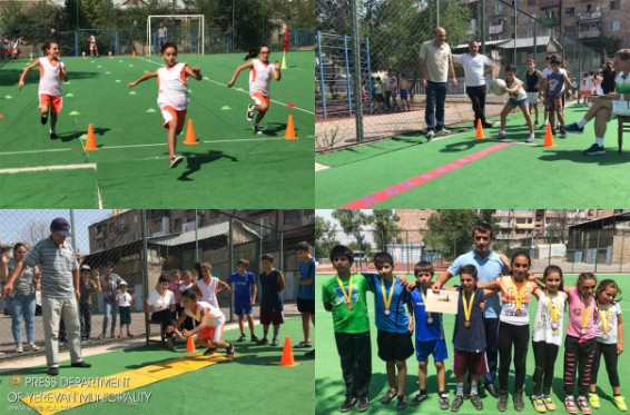 «Առողջ սերունդ` պաշտպանված հայրենիք» բակային փառատոնի «աթլետիկա» մարզաձևում հաղթել է Մալաթիա-Սեբաստիայի թիմը