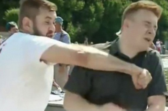 НТВ-ի թղթակցին ուղիղ եթերում հարվածած տղամարդը 5 օր կանցկացնի կալանքի տակ