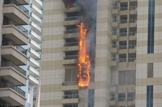 Դուբայում այրվել է շաբաթվա ընթացքում երկրորդ երկնաքերը