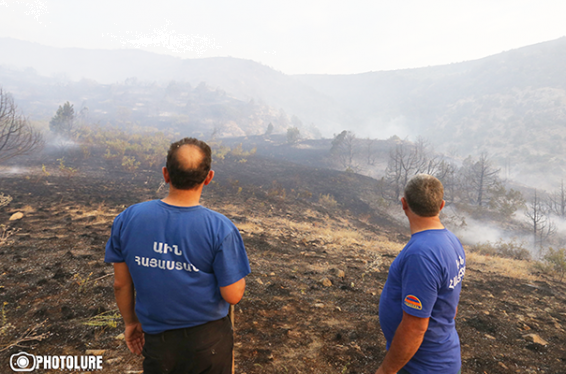 Վայոց ձորի մարզի Արտավան համայնքի անտառային հրդեհը մարվել է