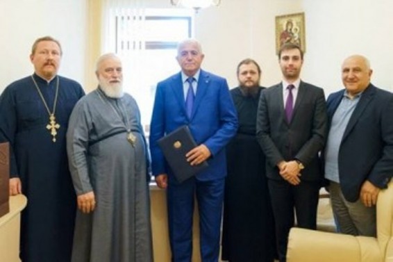 Ամենայն Հայոց կաթողիկոսի անունից Մինսկի և Զասլավլի միտրոպոլիտ Պավելը հրավիրվել է Հայաստան