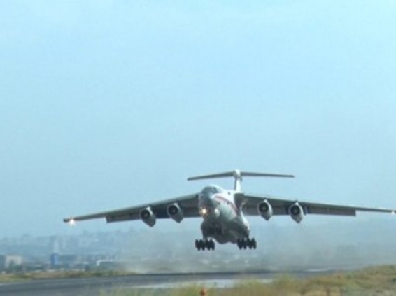 Իրականացվել է հրդեհաշիջման 13 թռիչք. «ԻԼ-76» հատուկ նշանակության ինքնաթիռը շարունակում է աշխատանքները