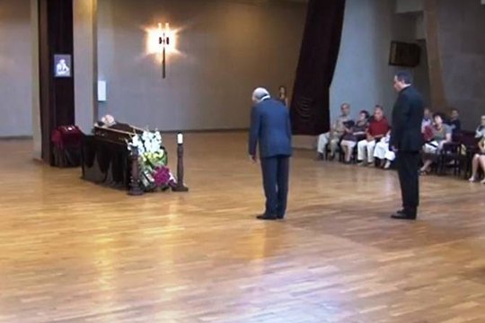 Սերժ Սարգսյանը ներկա է գտնվել Պերճ Զեյթունցյանի վերջին հրաժեշտի արարողությանը