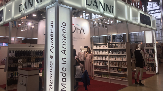 Հայկական տեքստիլ ընկերությունները 400 միլիոն դրամի արտահանման պատվերներ են ստացել նախորդ ցուցահանդեսից