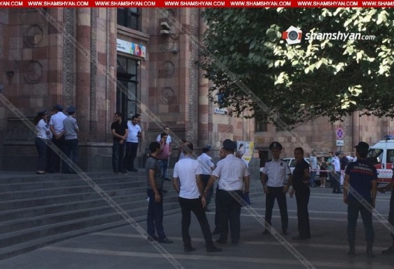 «Հեռախոսային ահաբեկիչը» ահազանգել է, որ Տրանսպորտի, կապի և ՏՏ նախարարությունում ռումբ է դրված և այն պայթելու է