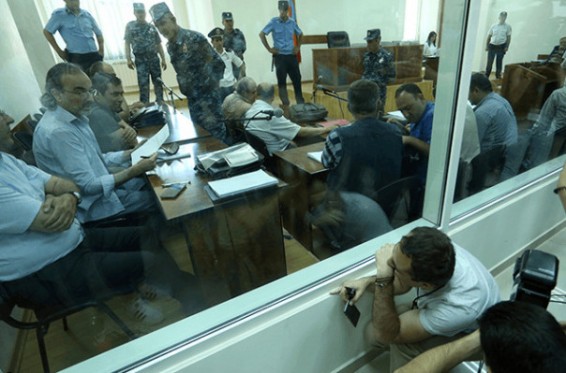 Սեֆիլյանի և մյուսների գործով նիստը հետաձգվեց. Գասպարին բողոքում էր հանրային պաշտպանի դեմ