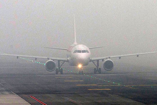 Մառախուղի պատճառով Մոսկվայի օդանավակայաններում ավելի քան 30 չվերթ է հետաձգվել