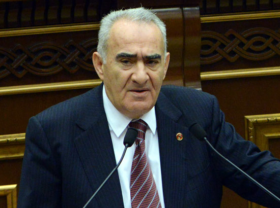 Եթե նա Ազգային ժողովի նախագահ է, բնականաբար, ես էլ եմ համաձայնել, որ նախագահ լինի. Գալուստ Սահակյան